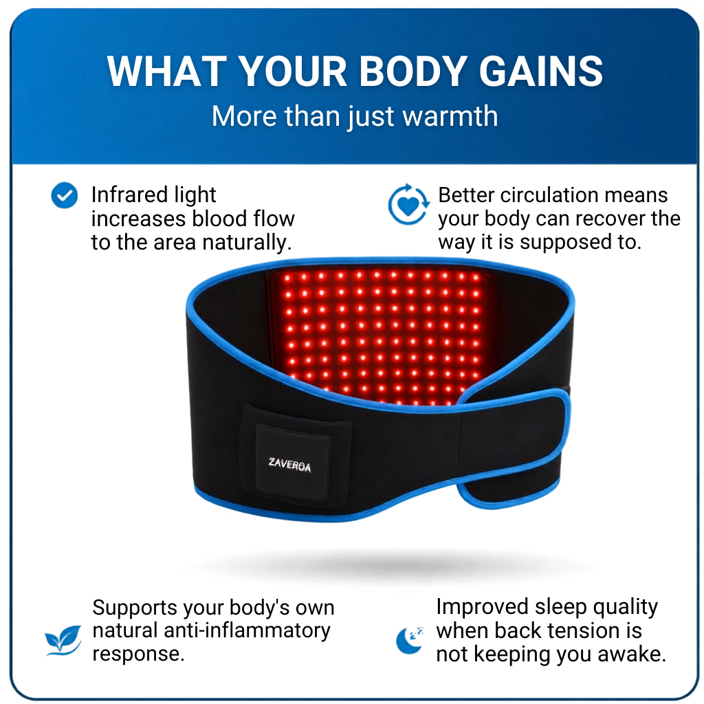 Zaveroa Infrared Heat Belt - Zaveroa
