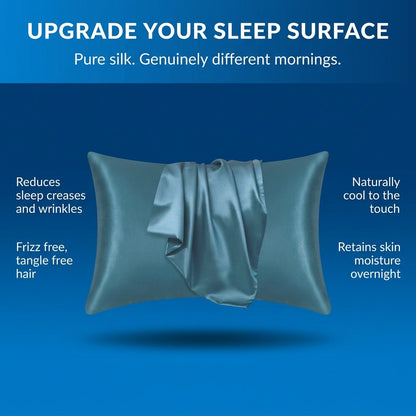 Zaveroa Silk Pillowcase